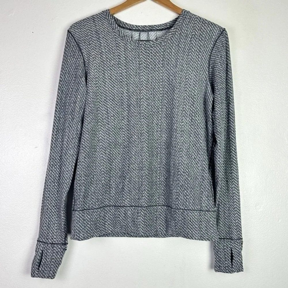 Lululemon Rush Hour Long Sleeve Crewneck Workout Shirt RULU